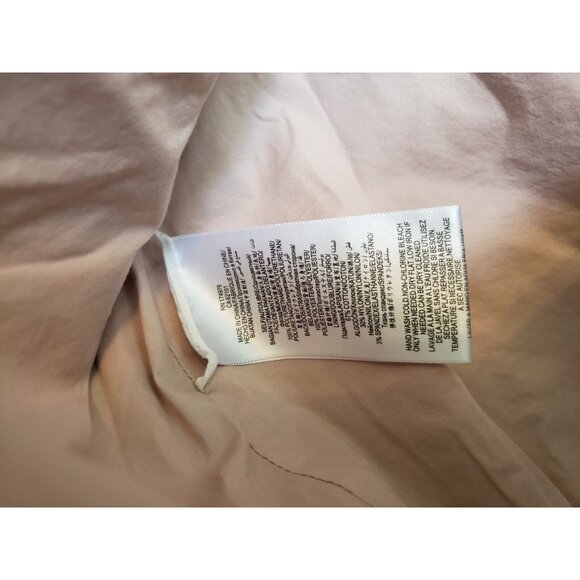 BCBGMAXAZRIA Womens S Caryn Mini Dress Faux Leather Pink Soft Club Party - Picture 8 of 8